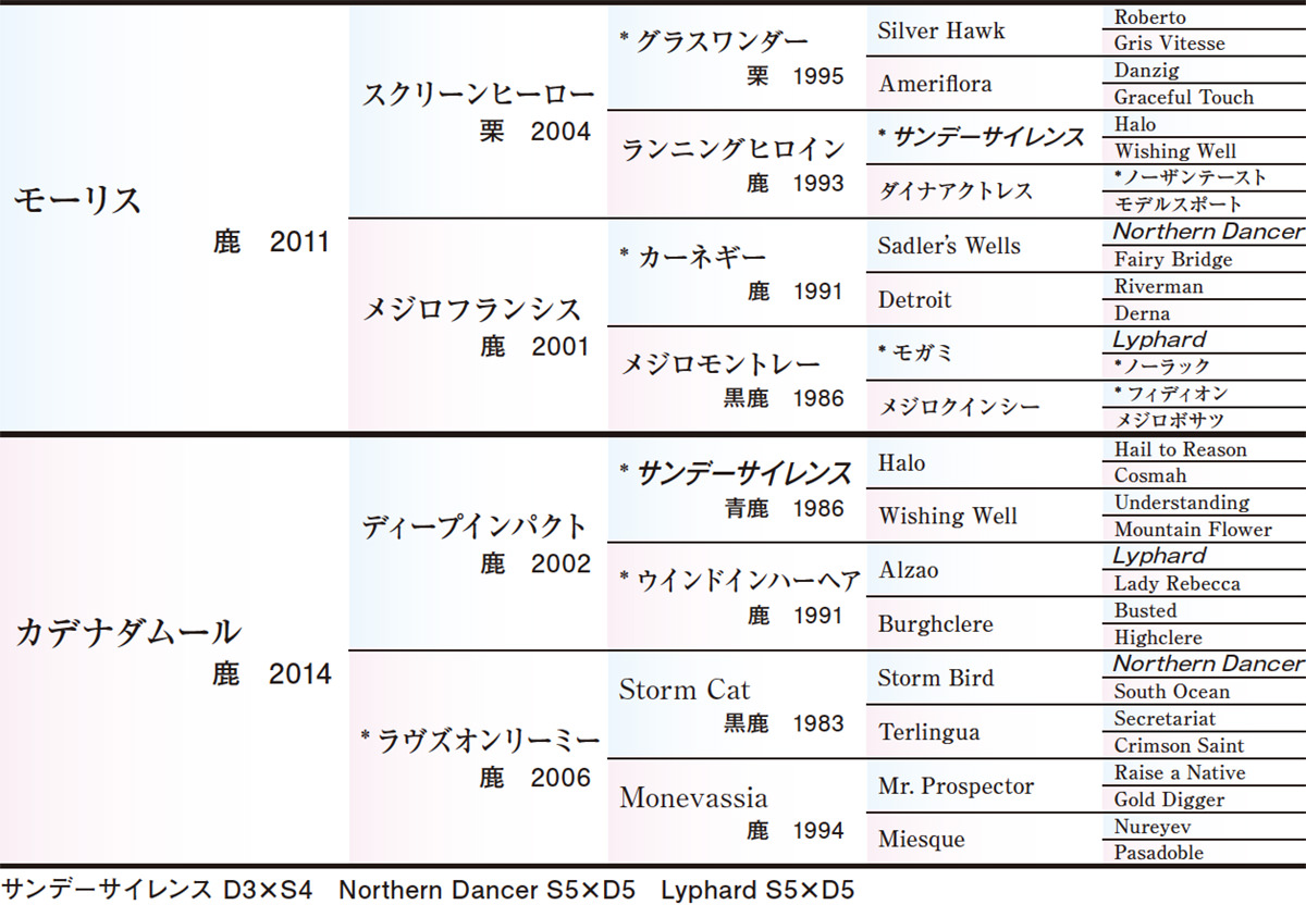 Pedigree - 五代血統表