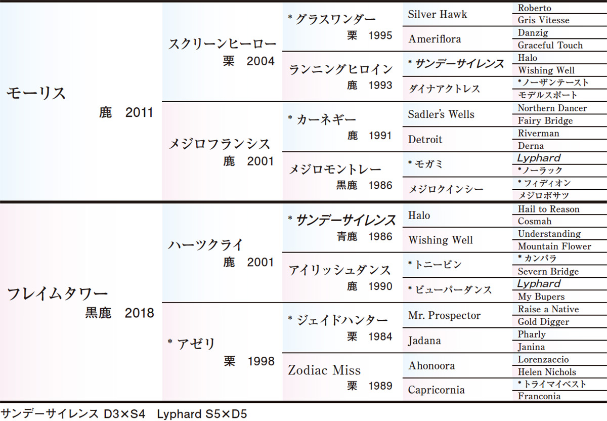 Pedigree - 五代血統表