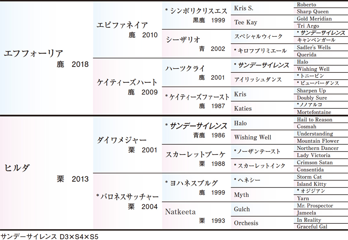 Pedigree - 五代血統表