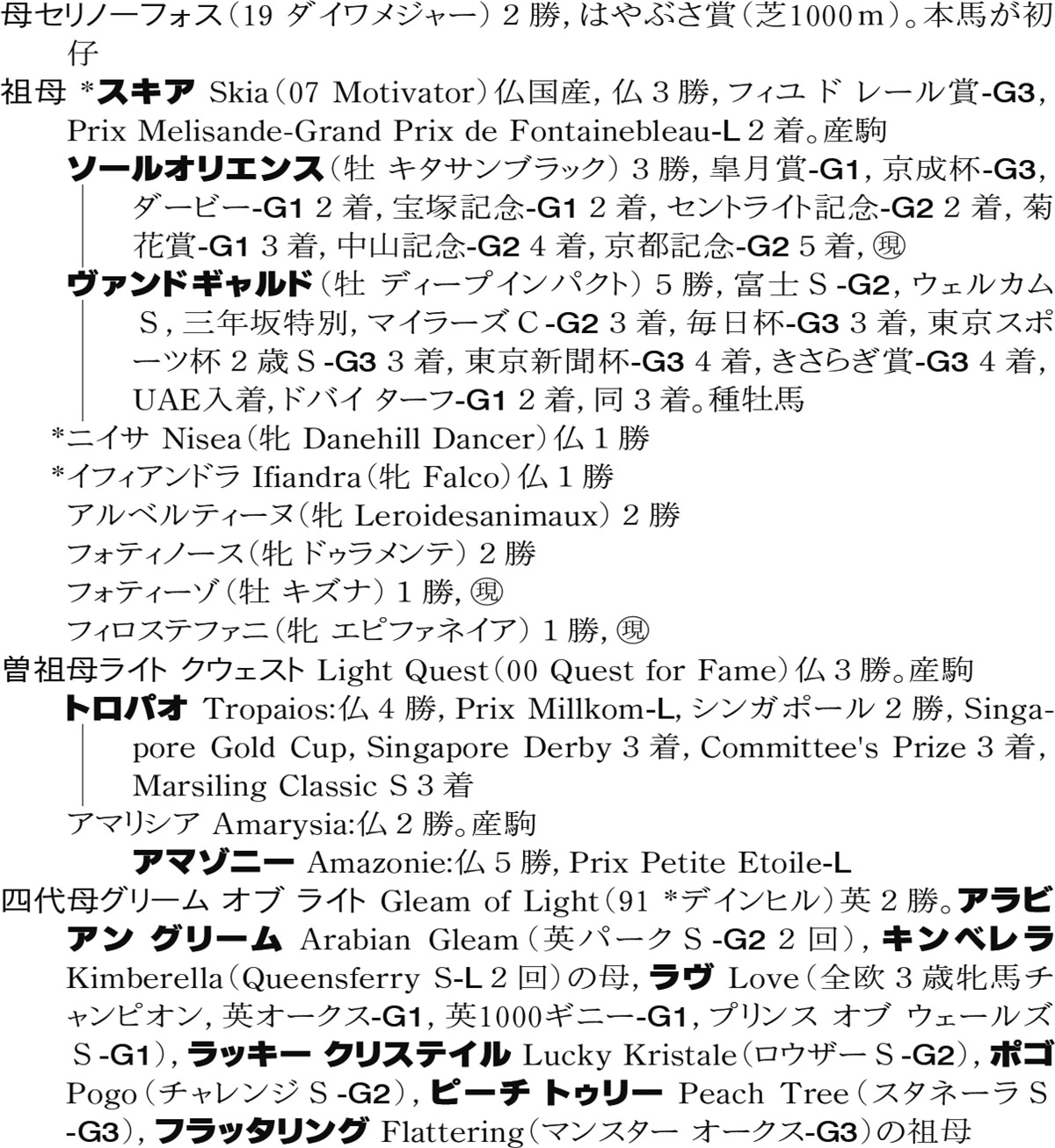 Family Line - 母系